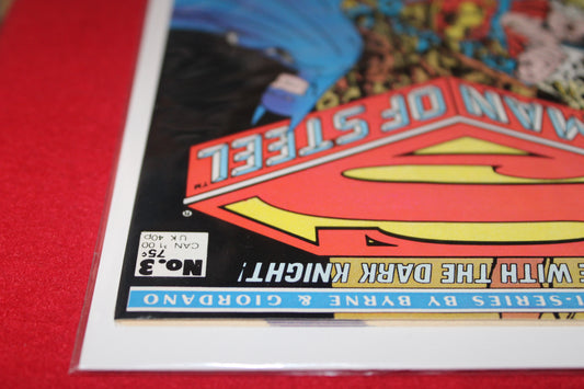 The Man of Steel Issue #3 - Direct Sales DC | Jul 15, 1986