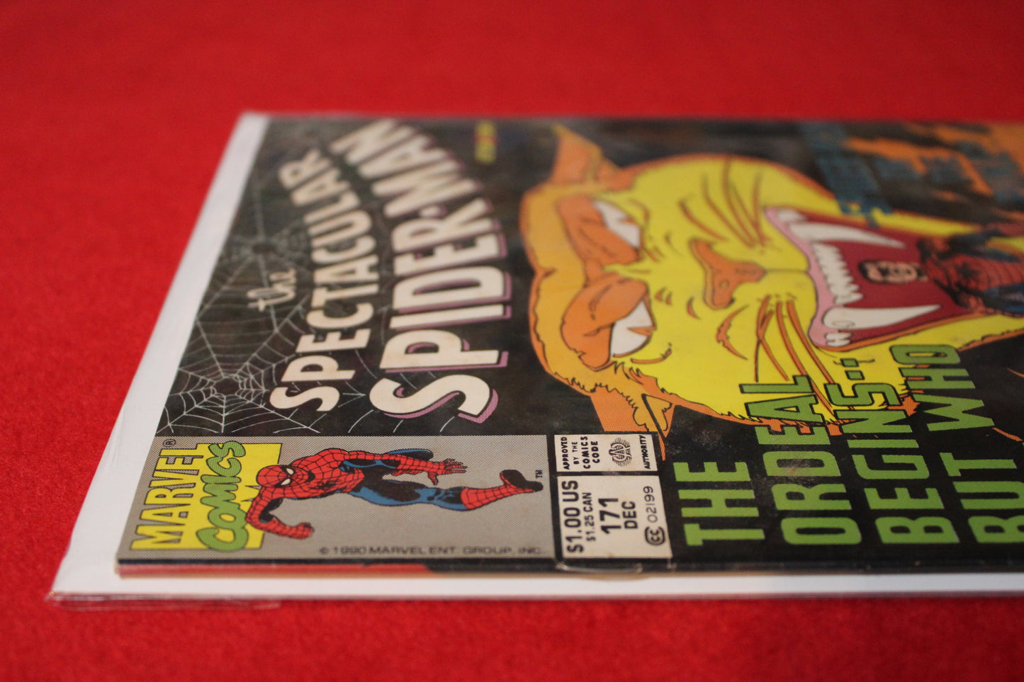 The Spectacular Spider-Man #171 - Marvel Comics 1990 - Newsstand Variant
