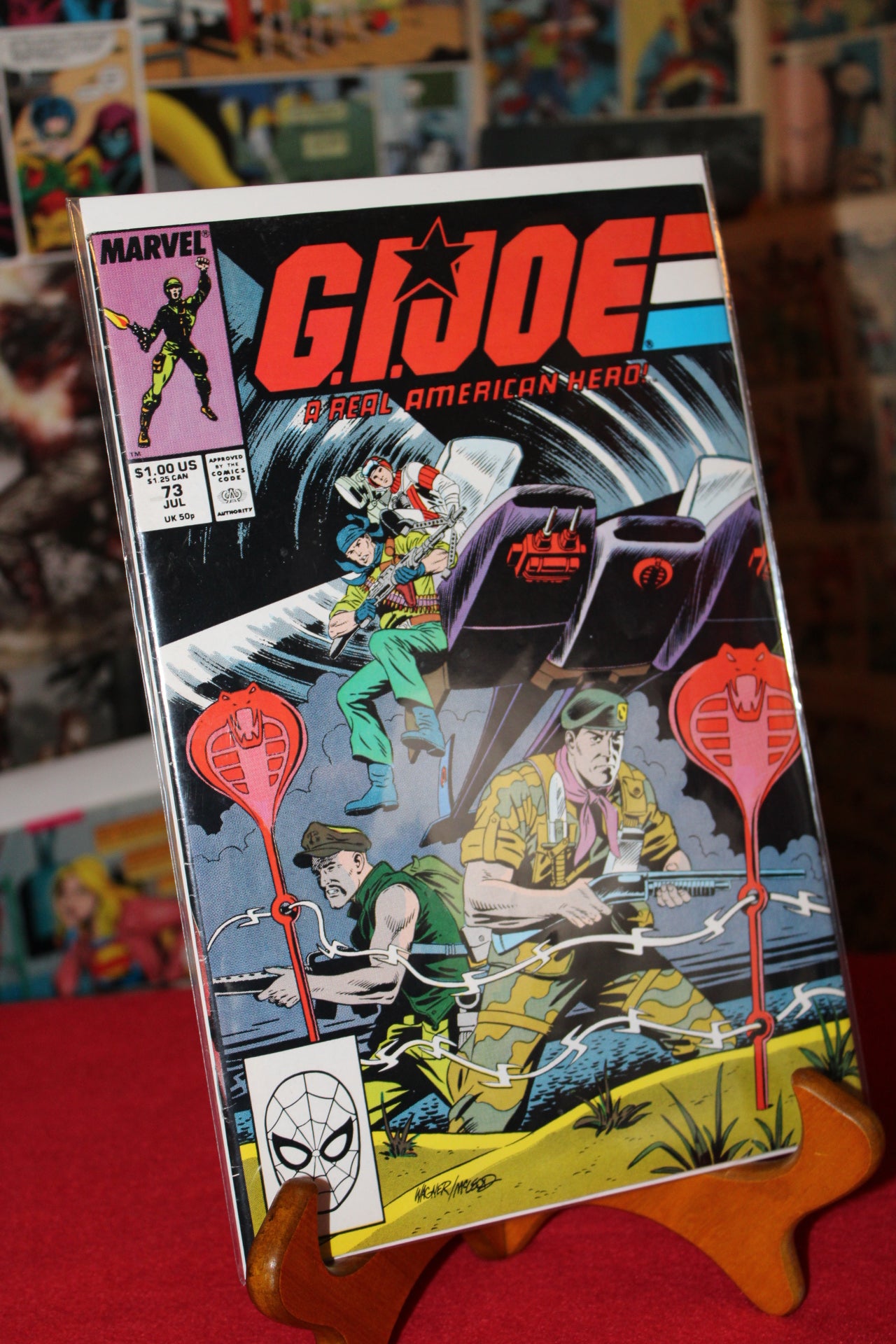 G.I. Joe, A Real American Hero Issue #73 - Direct Edition Marvel | Jul 1, 1988