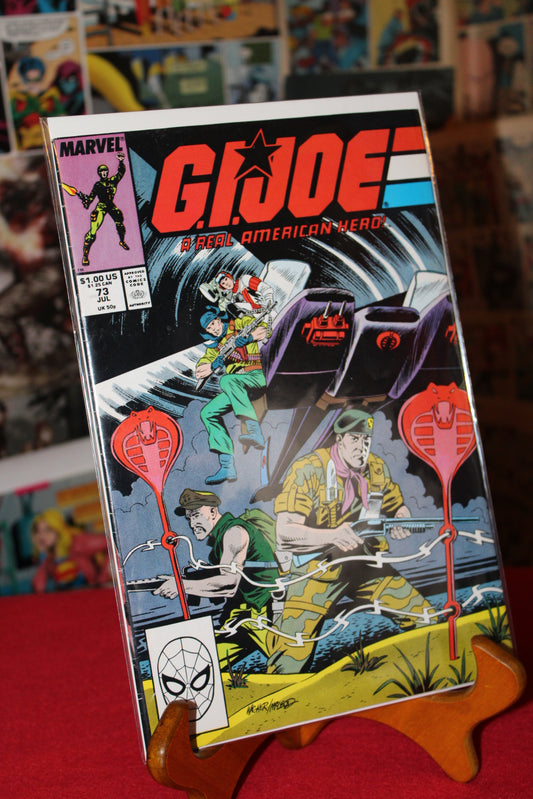 G.I. Joe, A Real American Hero Issue #73 - Direct Edition Marvel | Jul 1, 1988
