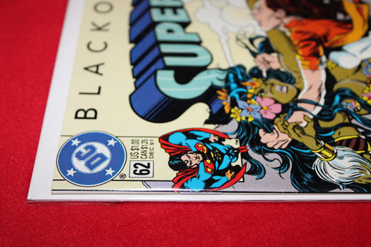 Superman Issue #62 - Newsstand DC | Dec 1, 1991