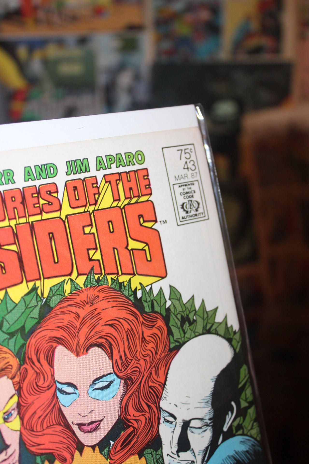 Adventures of the Outsiders Issue #43 - Newsstand DC | Dec 18, 1986