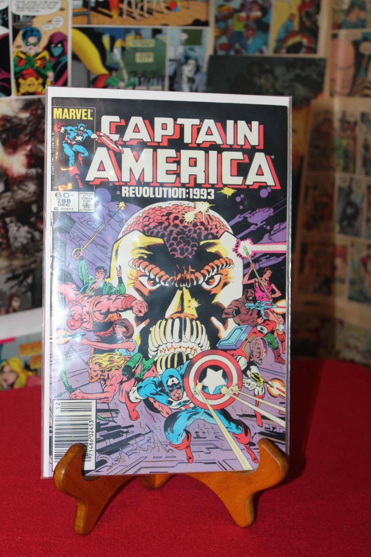 Captain America Issue #288 - Newsstand Marvel | Dec 1, 1983