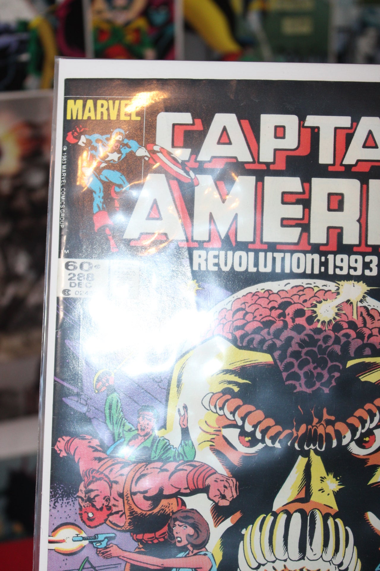 Captain America Issue #288 - Newsstand Marvel | Dec 1, 1983