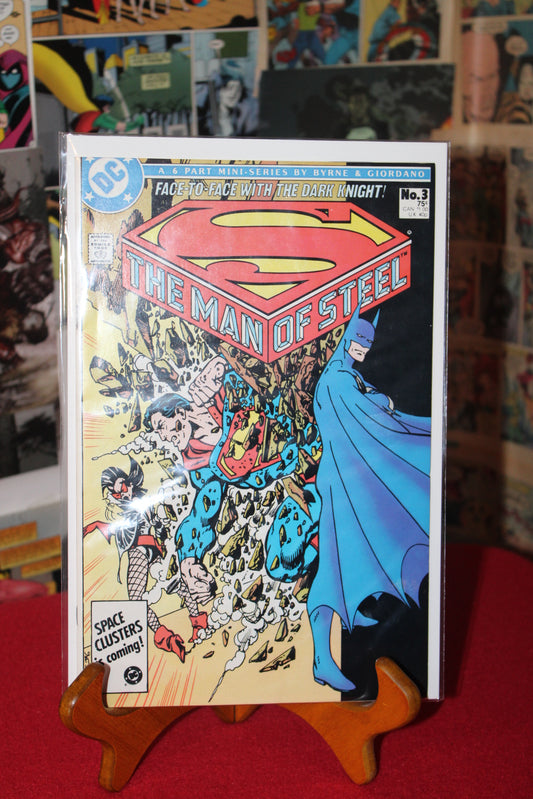 The Man of Steel Issue #3 - Direct Sales DC | Jul 15, 1986