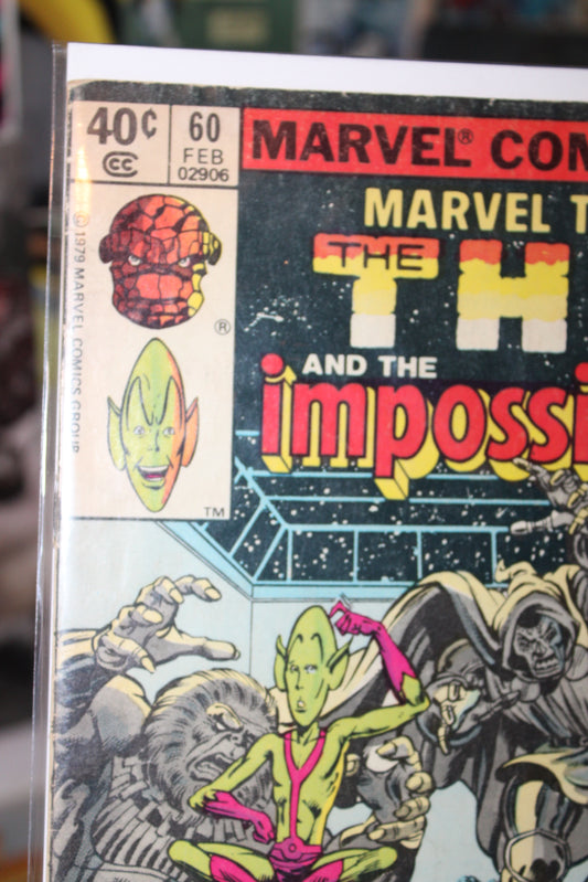 Marvel Two-In-One Issue #60 - Newsstand Marvel | Feb 1, 1980