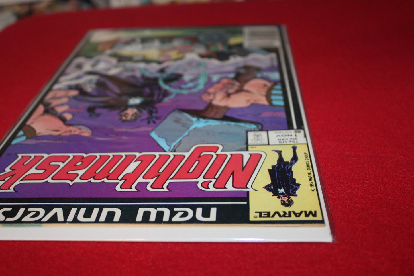 Nightmask #1 - Newsstand Variant - Marvel Comics 1986