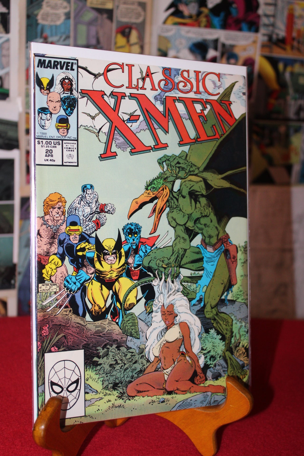 Classic X-Men #20 - Marvel Comics 1988