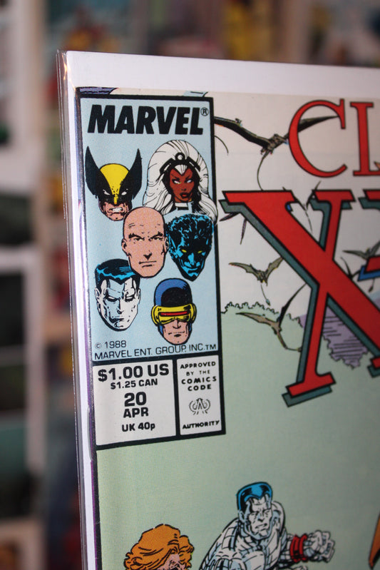 Classic X-Men #20 - Marvel Comics 1988