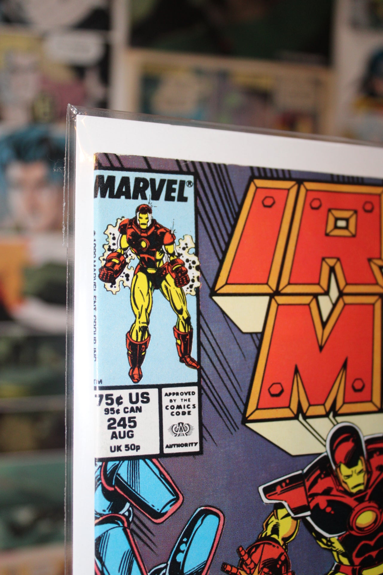Iron Man #245 - Marvel Comics - 1989