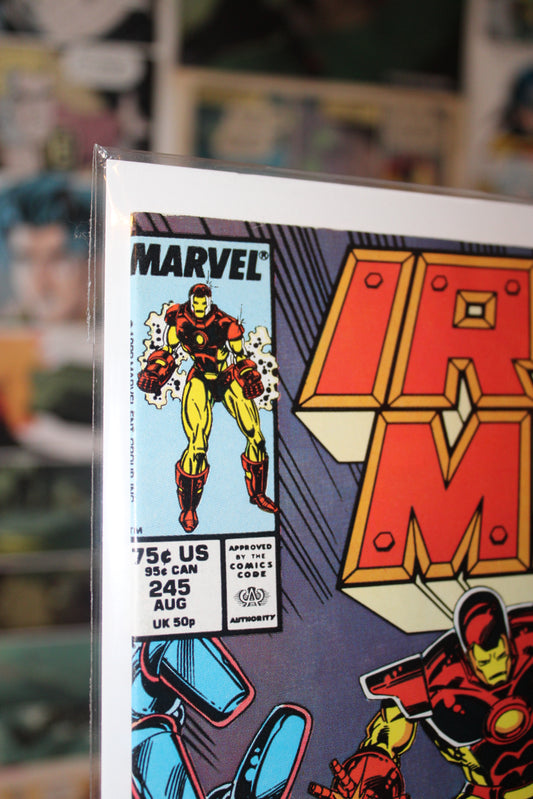 Iron Man #245 - Marvel Comics - 1989