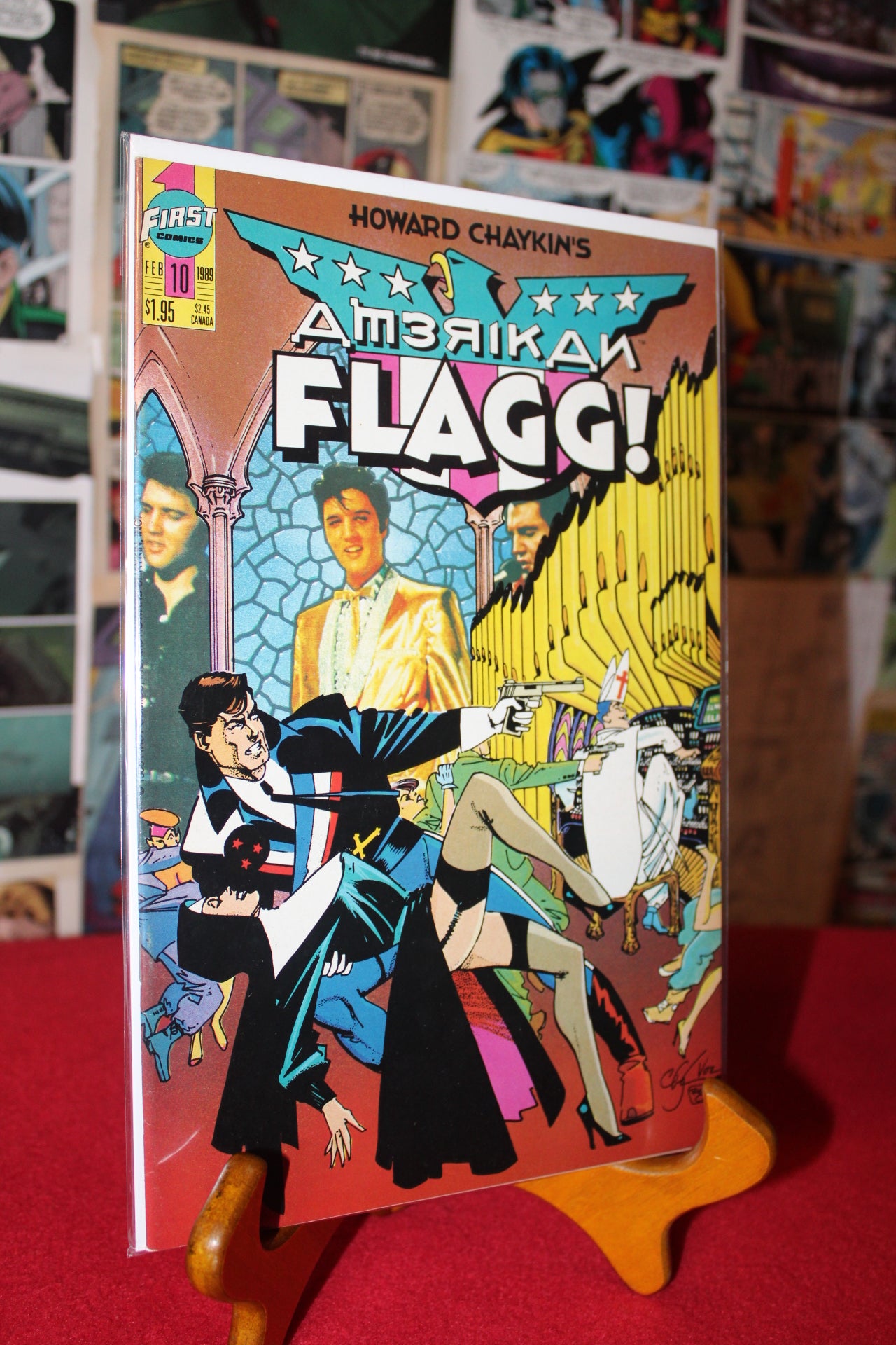 Howard Chaykin's American Flagg #10 - First - 1989