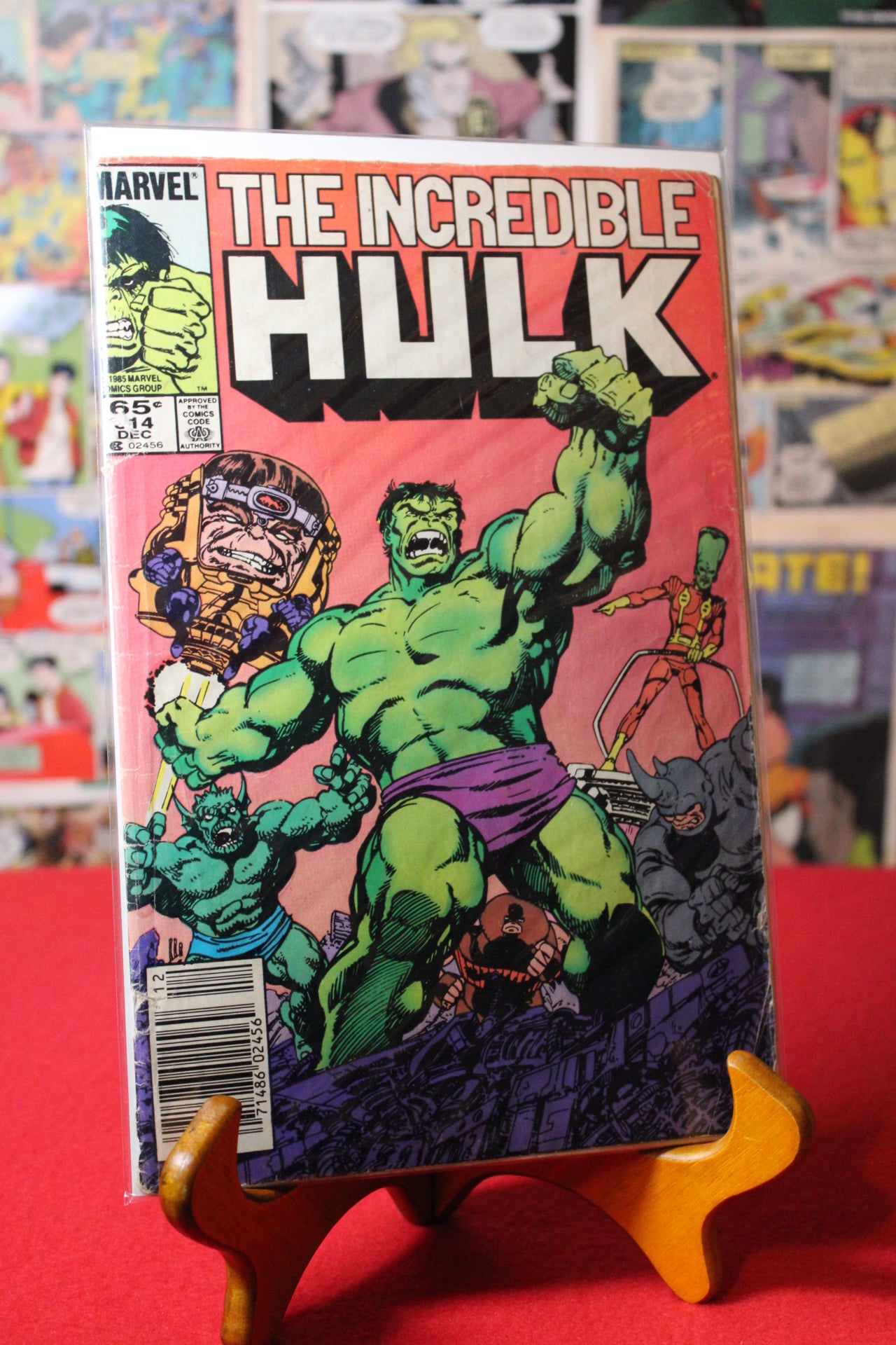 The Incredible Hulk #314 -Newsstand Variant -Marvel Comics 1985