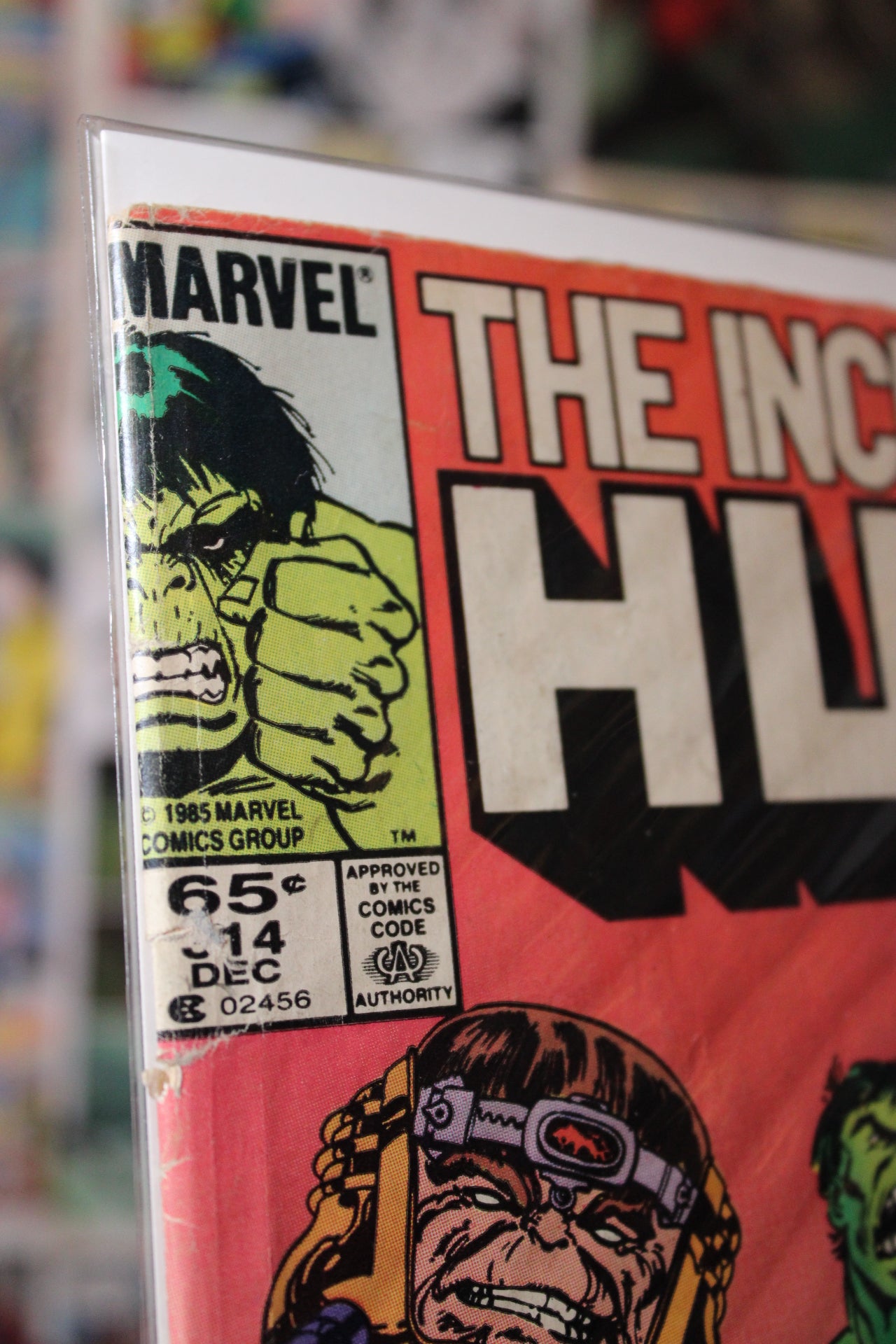 The Incredible Hulk #314 -Newsstand Variant -Marvel Comics 1985
