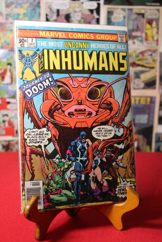 The Inhumans #7 - Marvel Comics 1976