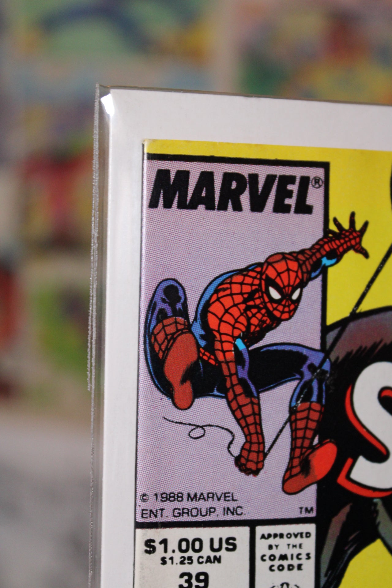 Web of Spider-Man #39 - Marvel Comics 1988