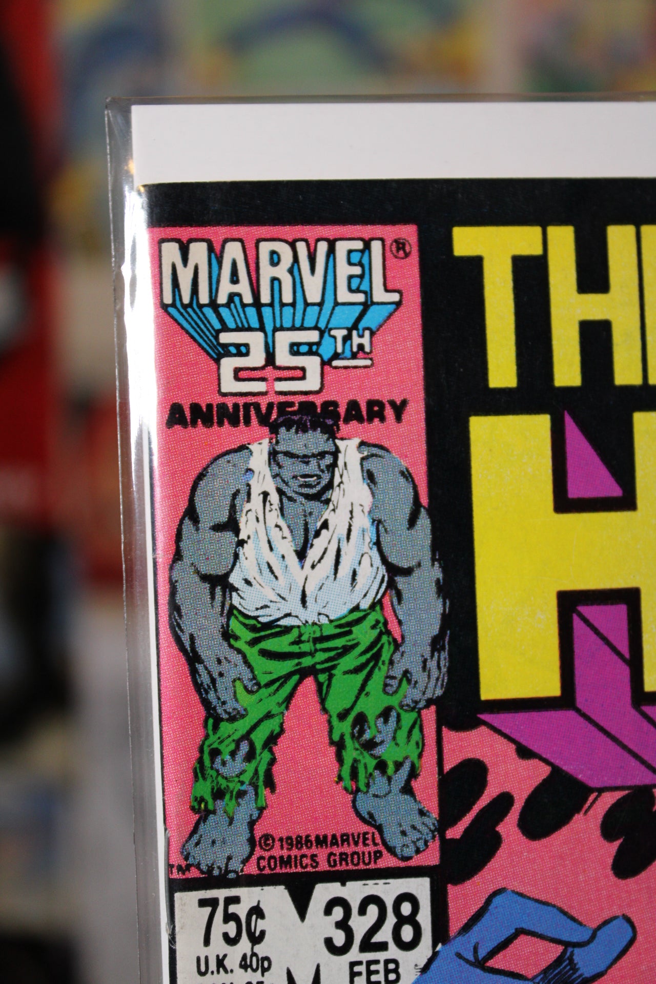 The Incredible Hulk #328  - Marvel Comics 1987